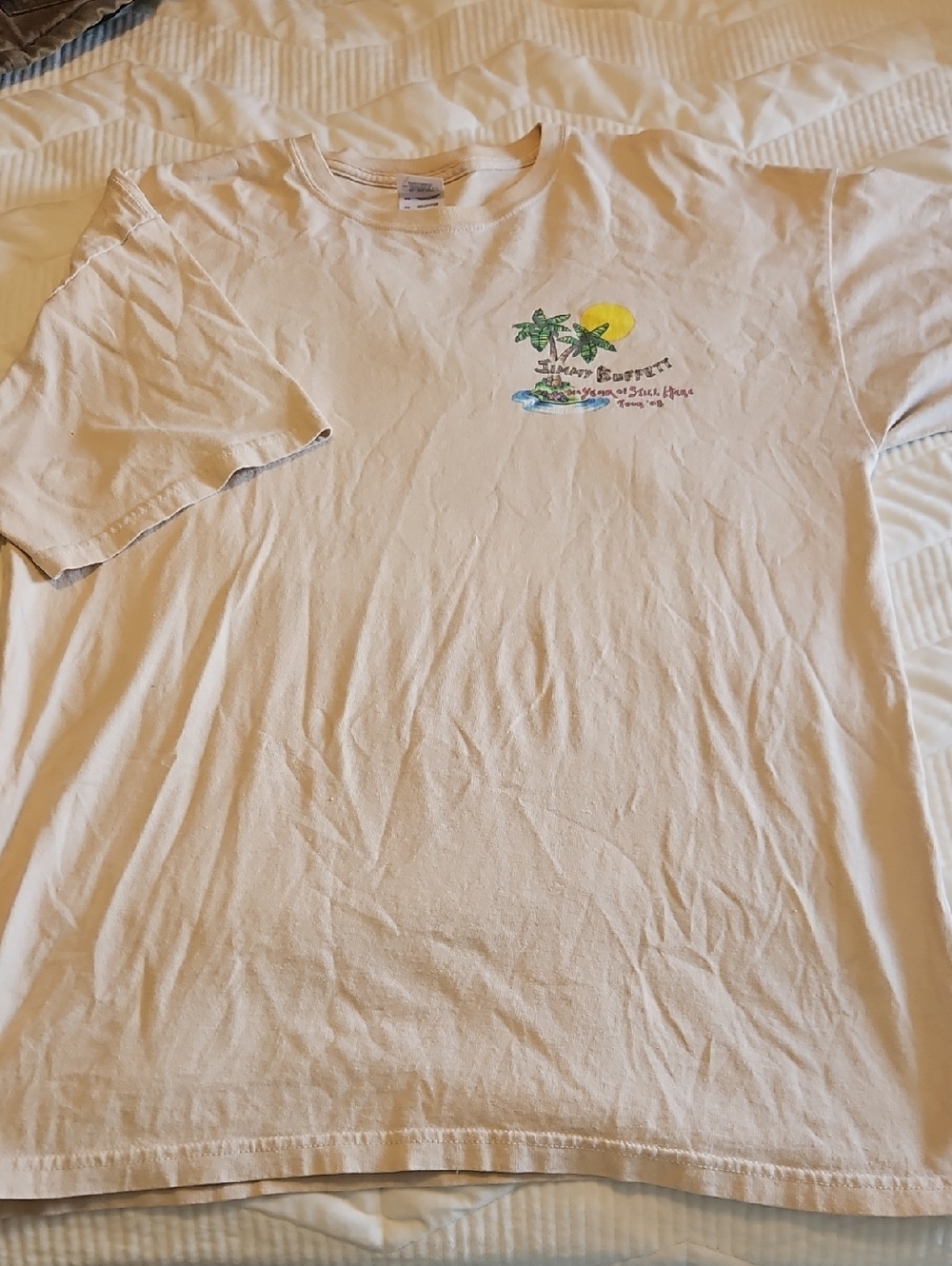 Jimmy Buffett The Year of Still Here '08 tshirt